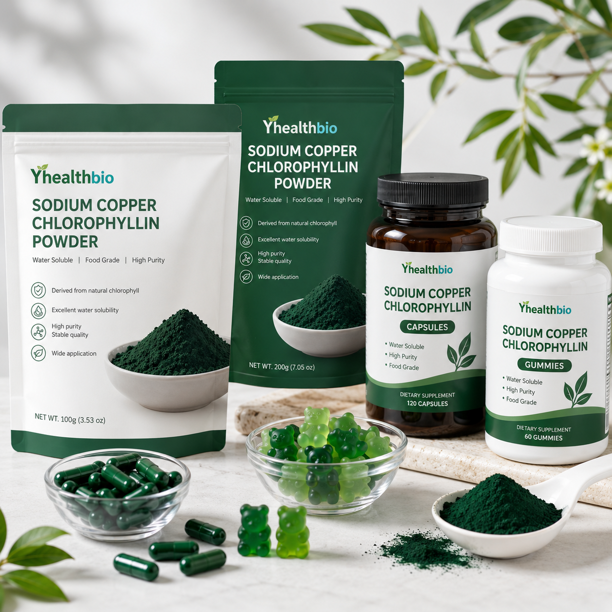 Sodium Copper Chlorophyllin Powder (2)
