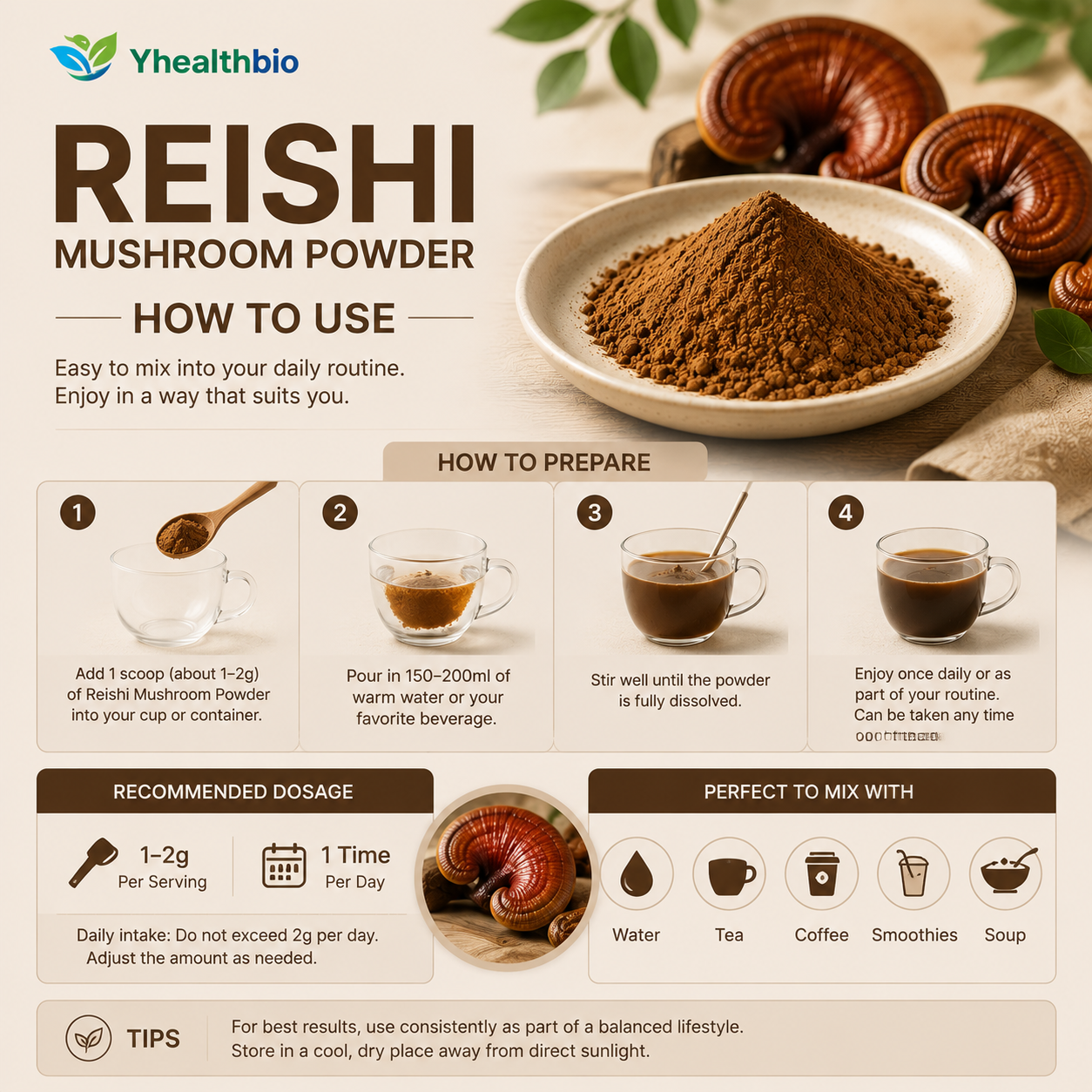 Reishi Mushroom Powder1